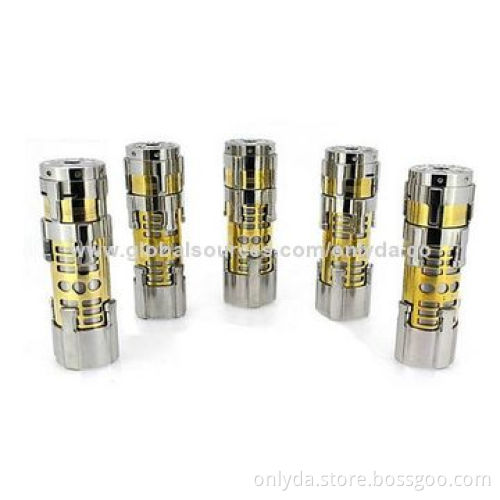 Dreadnaut 26650 Mod, Stainless Steel + Copper, 510 Threads